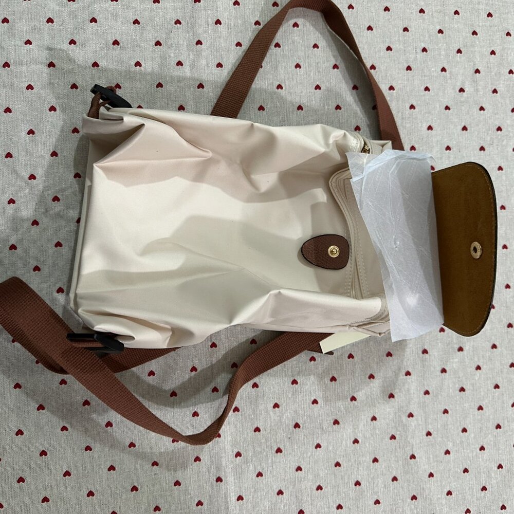 Longchamp Foldable Pink Backpack - image 3